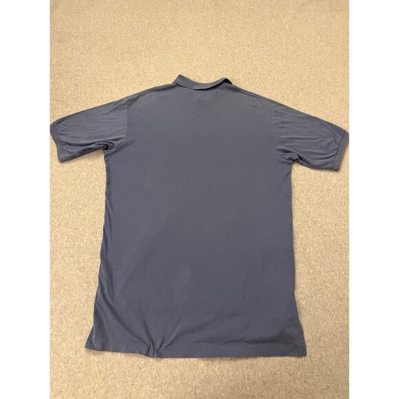 Polo Ralph Lauren Shirt Men's Large‎ Gray Golf Crest Logo Fine Cotton Polos - Picture 12 of 13